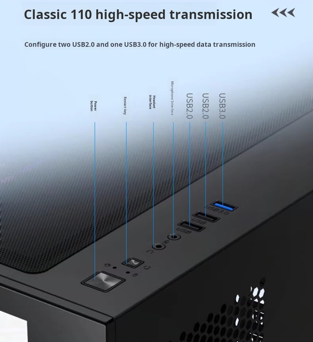 Gaming PC Computer Desktop – i7 Xeon E5 3.20GHz, GeForce RTX 2080 Ti 11GB, 16GB DDR4 RAM, 512GB SSD + 1TB HDD, Wi-Fi 6 & BT 5.4, 800W PSU, 9X ARGB Fans, Win 11 Pro, Gaming Tower for Gamers & Streaming