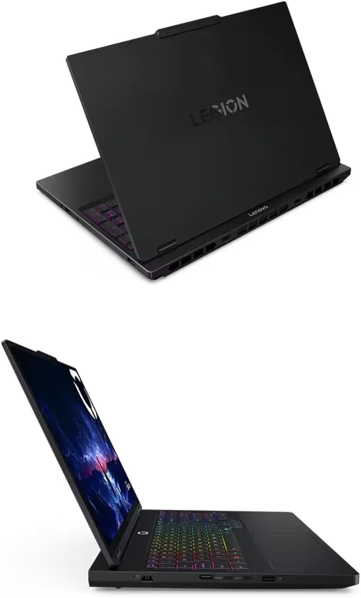 Lenovo Legion Pro 5i Gen 10 Gaming Laptop, Core Ultra 9 275HX Processor, 16' WQXGA (2560 x 1600) 165Hz, RTX 5070 Ti GPU 12GB GDDR7, 24zone RGB Backlit, Wi-Fi 7, Win 11pro (64GB DDR5 RAM | 2TB SSD)