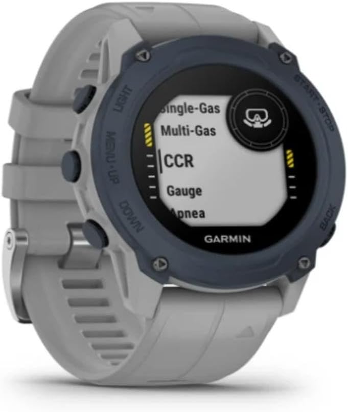 Garmin Descent™ G1, Rugged Dive Computer, Multiple Dive Modes, Activity Tracking, Powder Gray (Renewed)
