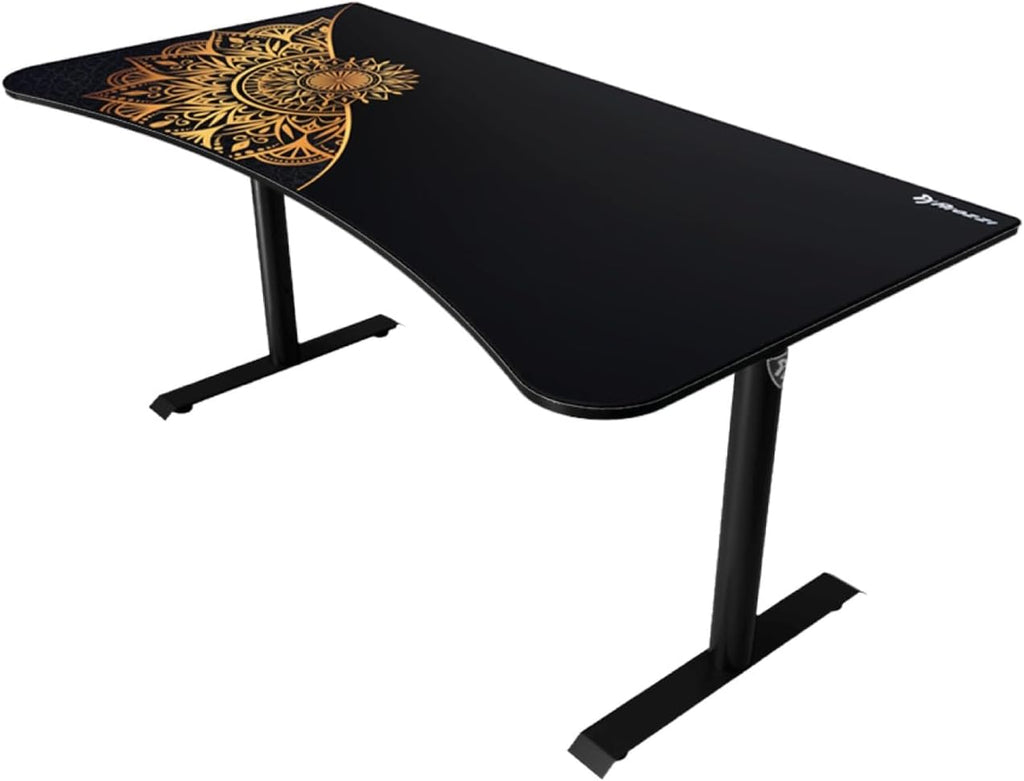 Arozzi Arena Gaming Desk Mat, Full Surface Custom Desk Pad, Interchangeable, Water Resistant & Washable Computer Desk Mouse Pad with Stitched Edges (D030)