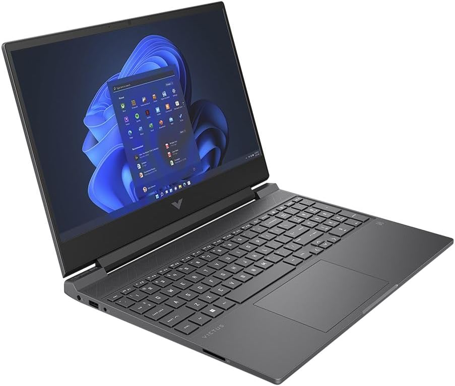 HP Victus 15.6' FHD IPS 144Hz Gaming Laptop - Mica Silver - AMD Ryzen 7 8845HS 3.8GHz; NVIDIA GeForce RTX 4060 8GB GDDR6; 16GB DDR5-5600 RAM; 1TB NVMe M.2 SSD; Wi-Fi 6E; Windows 11 Home
