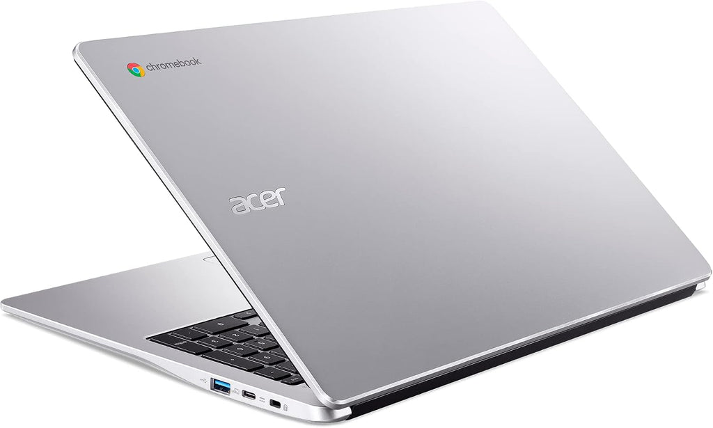 Acer Chromebook 315 Laptop, Celeron N4500, 15.6' Full HD IPS Display, 4GB LPDDR4X, 64GB eMMC, Wi-Fi 6, DTS Audio, USB Type-C, Chrome OS, CB315-4H-C8XU, Silver