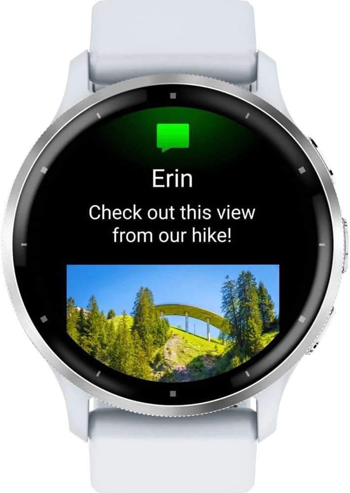 Garmin 010-N2784-00 Venu 3 Health Fitness GPS Smartwatch Silver Bezel/Whitestone Band(45mm) Refurbished Bundle with 2 YR CPS Enhanced Protection Pack