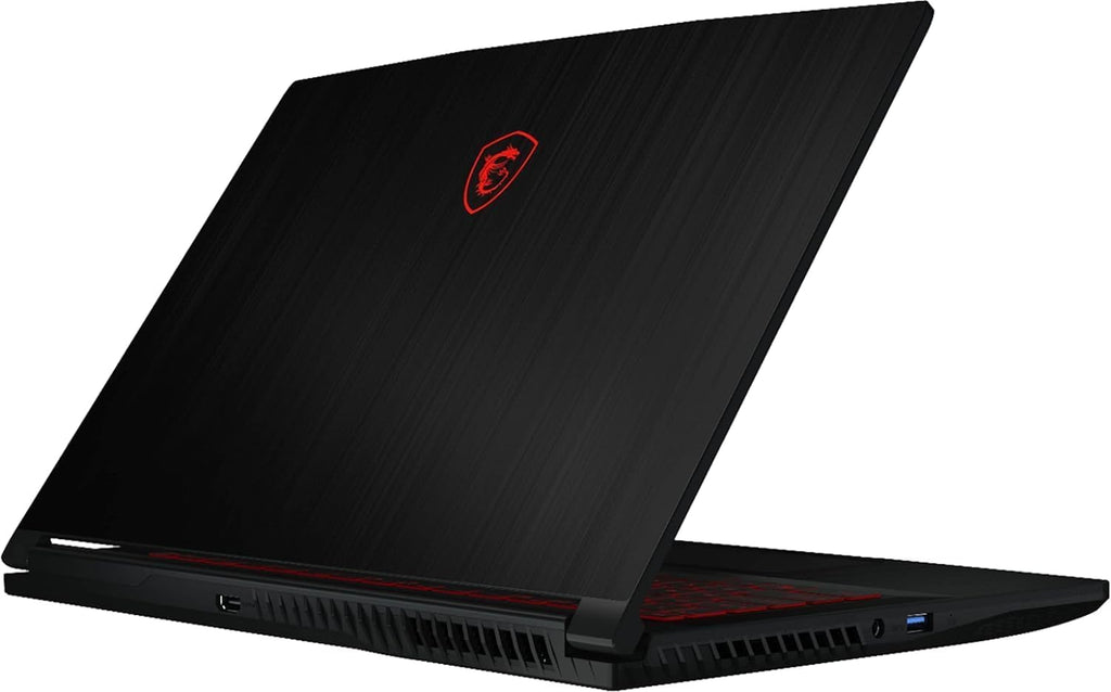 MSI GF63 Thin Gaming Laptop, 15.6' FHD 144Hz, Intel i5-11400H, RTX 3050, 16GB RAM, 512GB NVMe SSD, Windows 11, Aluminum Black