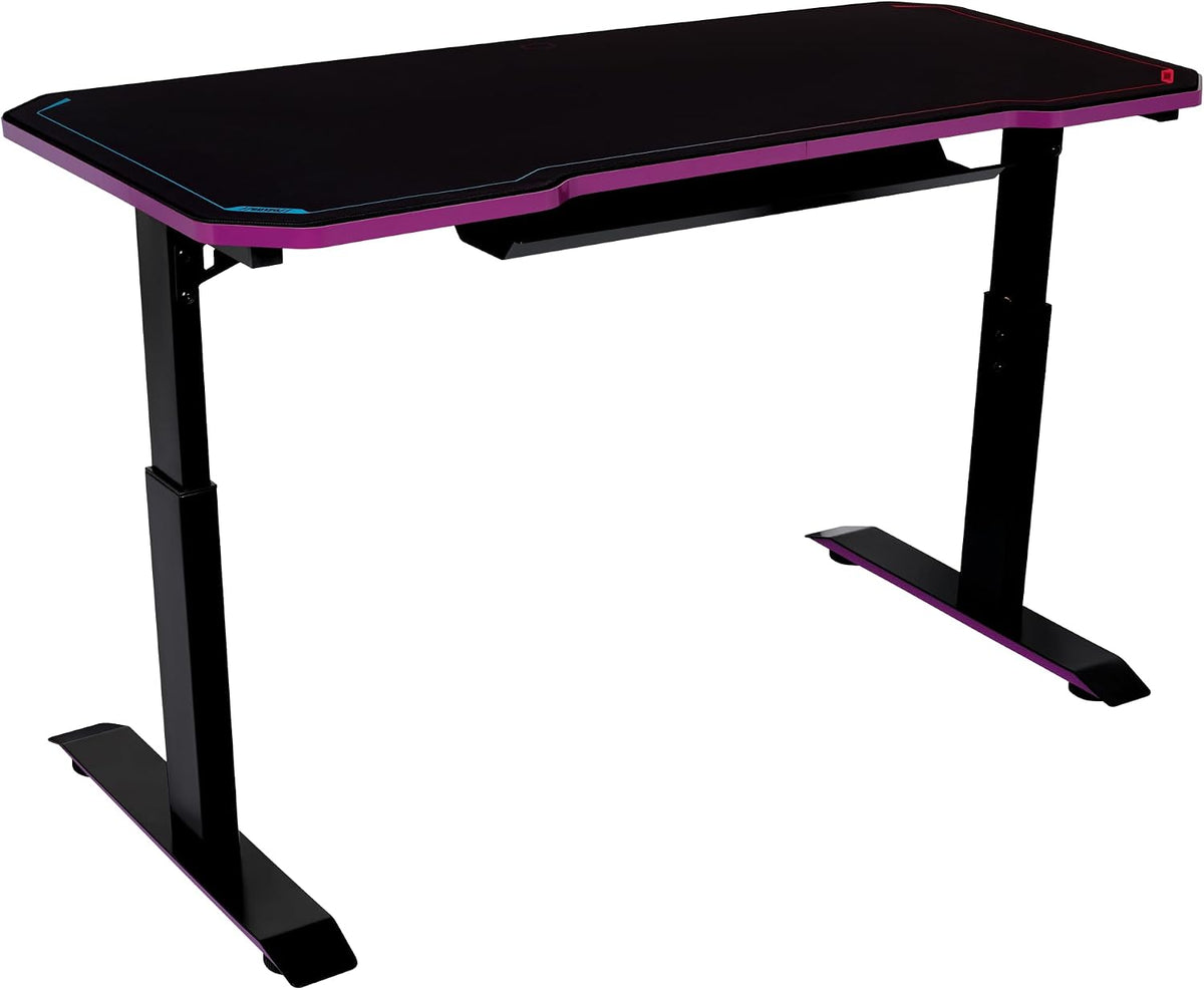 Cooler Master GD120 PC Gaming Desk with Cable Management, Water-Repellent Mousepad, Modern Simple Sturdy Style Table Workstation for Home Office