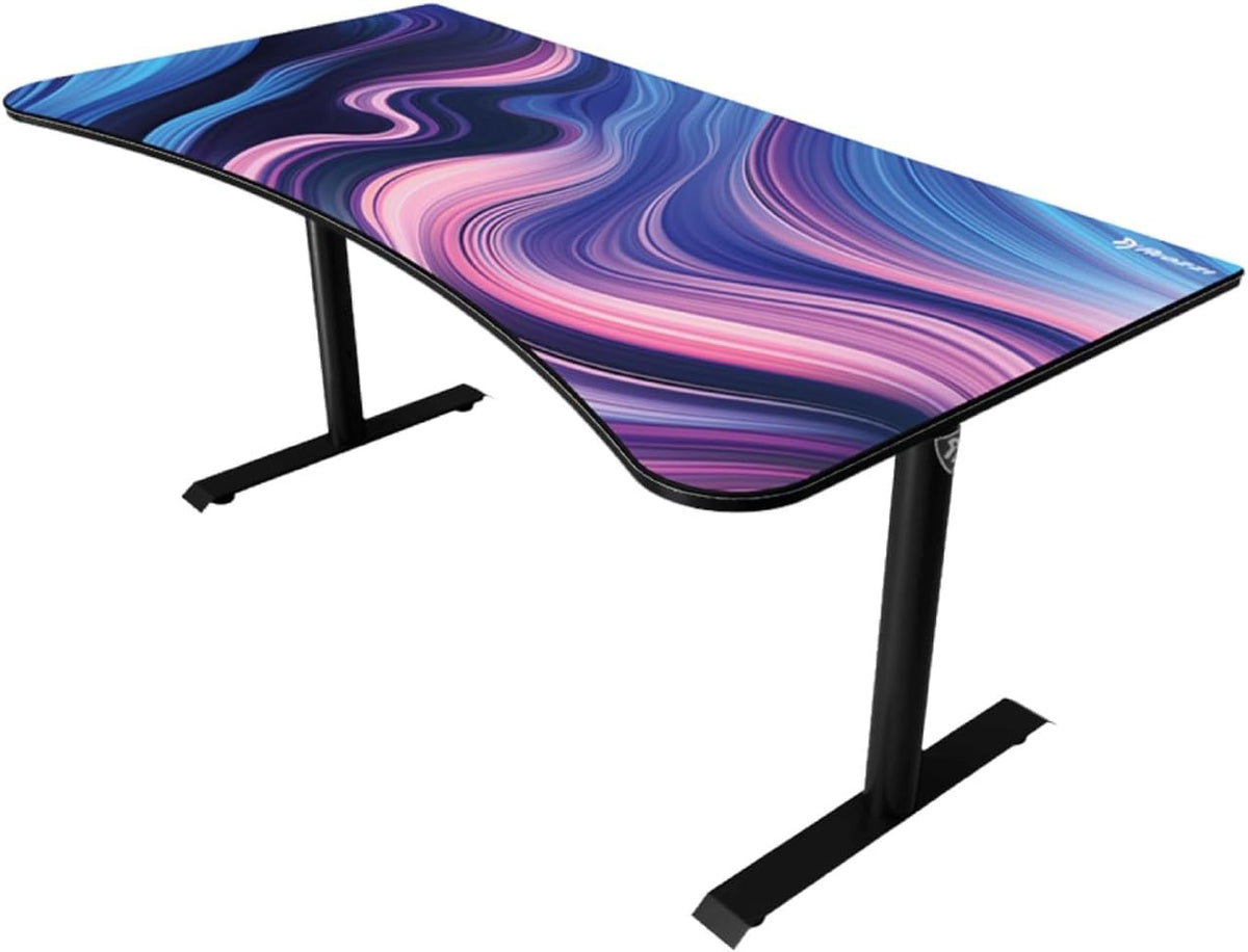 Arozzi Arena Gaming Desk Mat, Full Surface Custom Desk Pad, Interchangeable, Water Resistant & Washable Computer Desk Mouse Pad with Stitched Edges (D029)