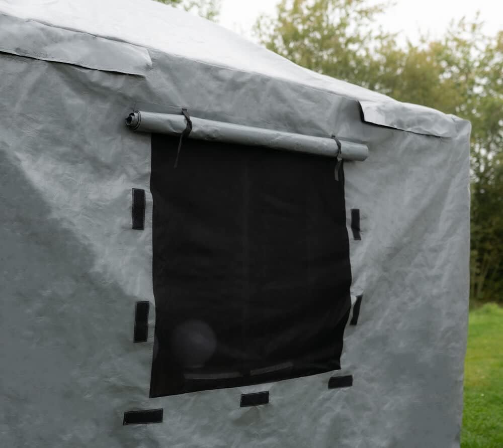 Sojag Universal Winter Cover for Gazebos, 10 ft. x 12 ft., Gazebo Accessories, Gray