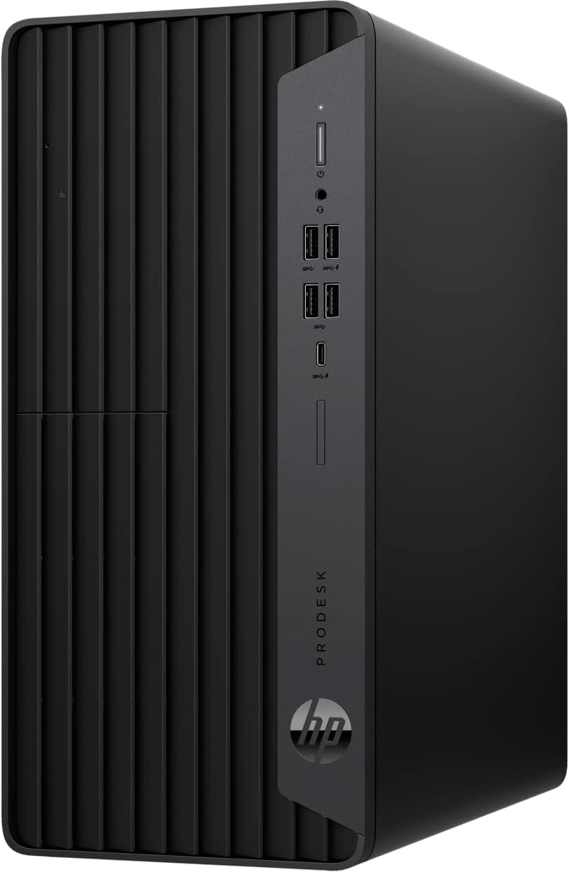 HP Prodesk 600 G6 Tower PC Desktop Computer, Intel Core i5-10500 Up to 4.50 GHz, 16GB DDR4 Ram, 512GB NVMe SSD, RGB Keyboard Mouse, Windows 11 Pro (Renewed)