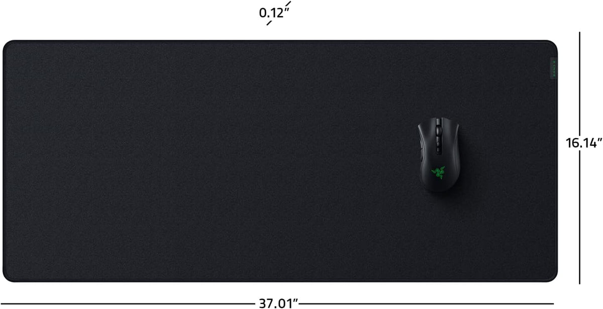 Razer Strider Chroma Hybrid Gaming Mouse Mat with Razer Chroma RGB: Hybrid Soft/Hard Mat - 19 Razer Chroma RGB Lighting Zones - Warp and Water-Resistant - Anti-Slip Base - Seamless Edges XXLarge