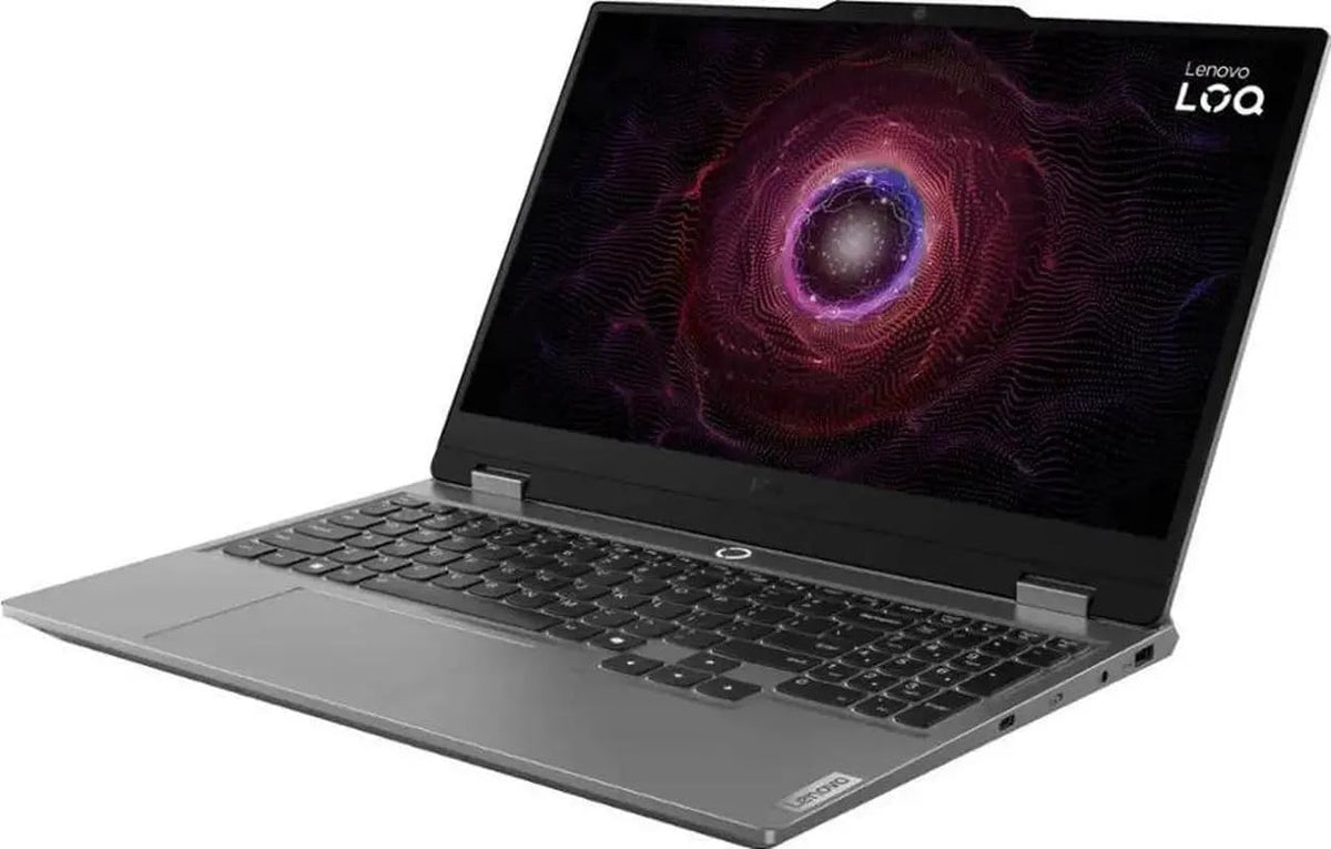 Lenovo LOQ 15.6' Full HD 144Hz Gaming Laptop | AMD Ryzen 5 7235HS(Beat i5-1155G7)| NVIDIA GeForce RTX 4050| Backlit |Grey| 16GB RAM DDR5 | 512GB SSD | Windows 11 Home | Bundle with Mouse Pad