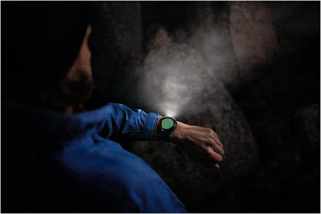 Garmin fēnix 7X Pro Sapphire Solar, Multisport GPS Smartwatch, Built-in Flashlight, Solar Charging Capability, Black