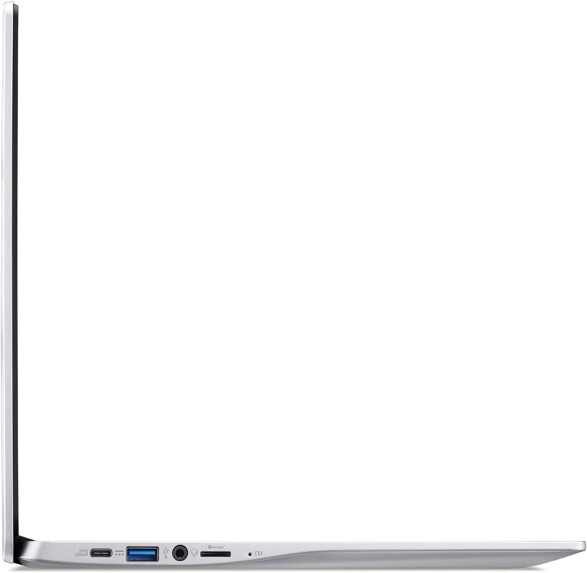 Acer Chromebook 315 Laptop, Celeron N4500, 15.6' Full HD IPS Display, 4GB LPDDR4X, 64GB eMMC, Wi-Fi 6, DTS Audio, USB Type-C, Chrome OS, CB315-4H-C8XU, Silver