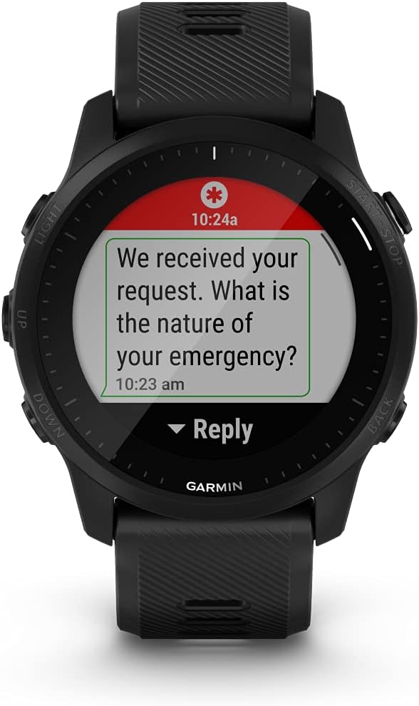 Garmin Forerunner 945 LTE, Premium GPS Running/Triathlon Smartwatch with LTE Connectivity, Black