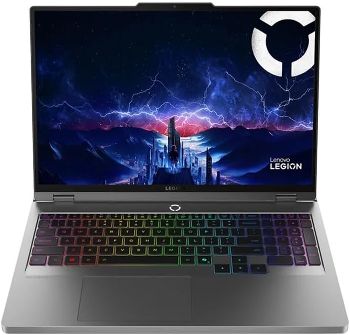 Lenovo Legion 5 16' WQXGA 240Hz Gaming Laptop, Intel Core Ultra 9 275HX; NVIDIA GeForce RTX 5060 8GB GDDR7; 32GB DDR5 RAM; 1TB NVMe M.2 SSD; Gigabit LAN, 2x2 WiFi 7