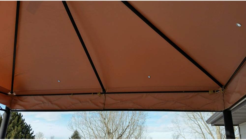 Garden Winds Replacement Canopy Top Cover for The Celeste Gazebo - RipLock 350