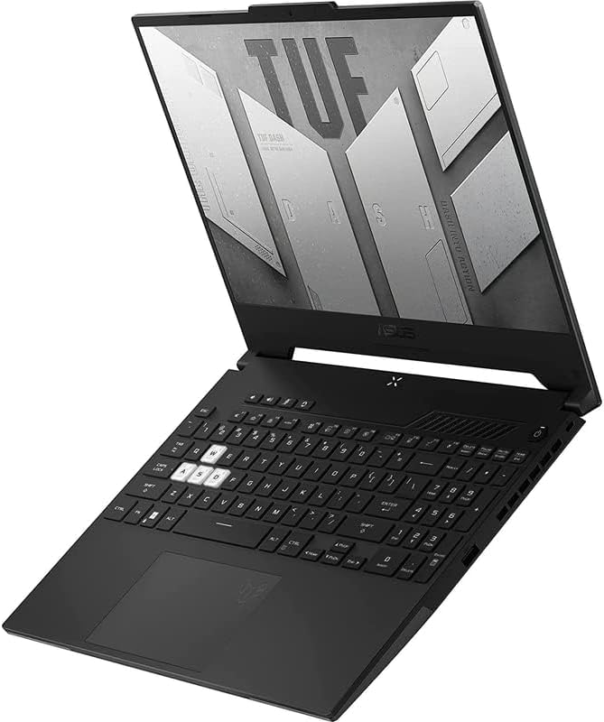 ASUS TUF Dash Gaming Laptop, 15.6' FHD 144Hz Display, Intel Core i7-12650H, NVIDIA GeForce RTX 3070 GPU, 16GB DDR5 RAM, 1TB NVMe SSD, Wi-Fi 6, Black, Windows 11 Home