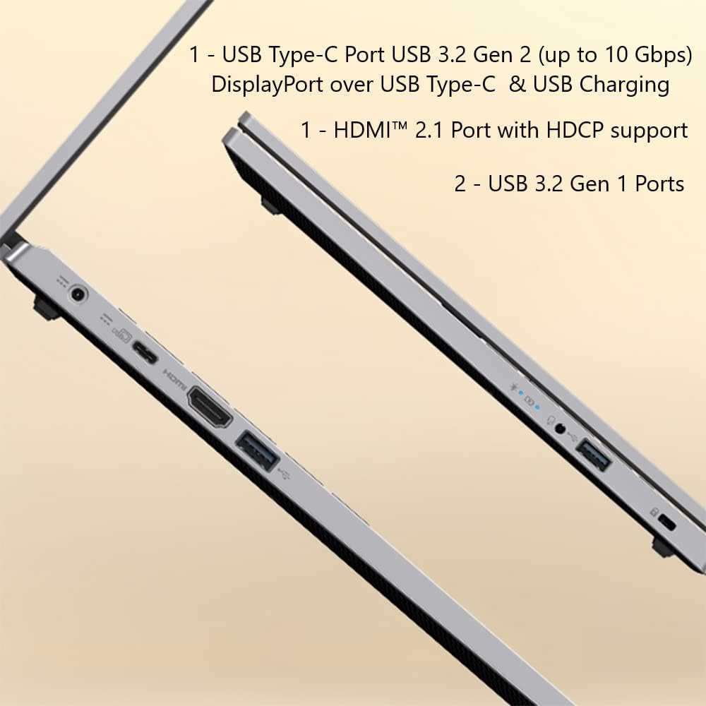 acer Aspire 3 A315-24PT-R08Z Slim Laptop | 15.6' Full HD IPS Touch Display | AMD Ryzen 3 7320U Quad-Core Processor | AMD Radeon Graphics | 8GB LPDDR5 | 256GB NVMe SSD, Silver