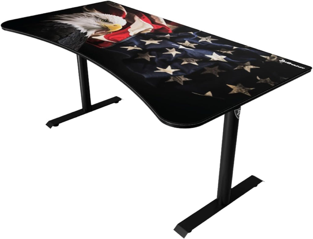 Arozzi Arena Gaming Desk Mat, Full Surface Custom Desk Pad, Interchangeable, Water Resistant & Washable Computer Desk Mouse Pad with Stitched Edges (D042)