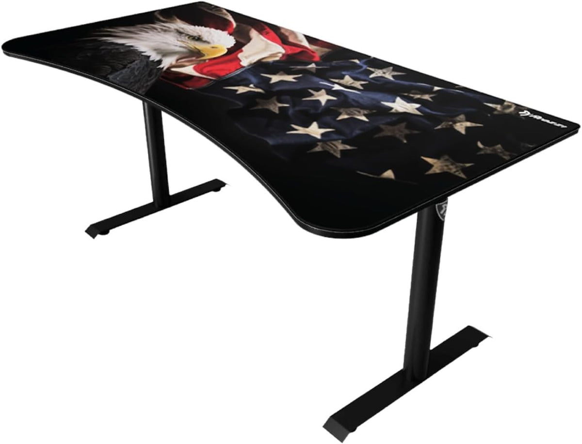 Arozzi Arena Gaming Desk Mat, Full Surface Custom Desk Pad, Interchangeable, Water Resistant & Washable Computer Desk Mouse Pad with Stitched Edges (D042)
