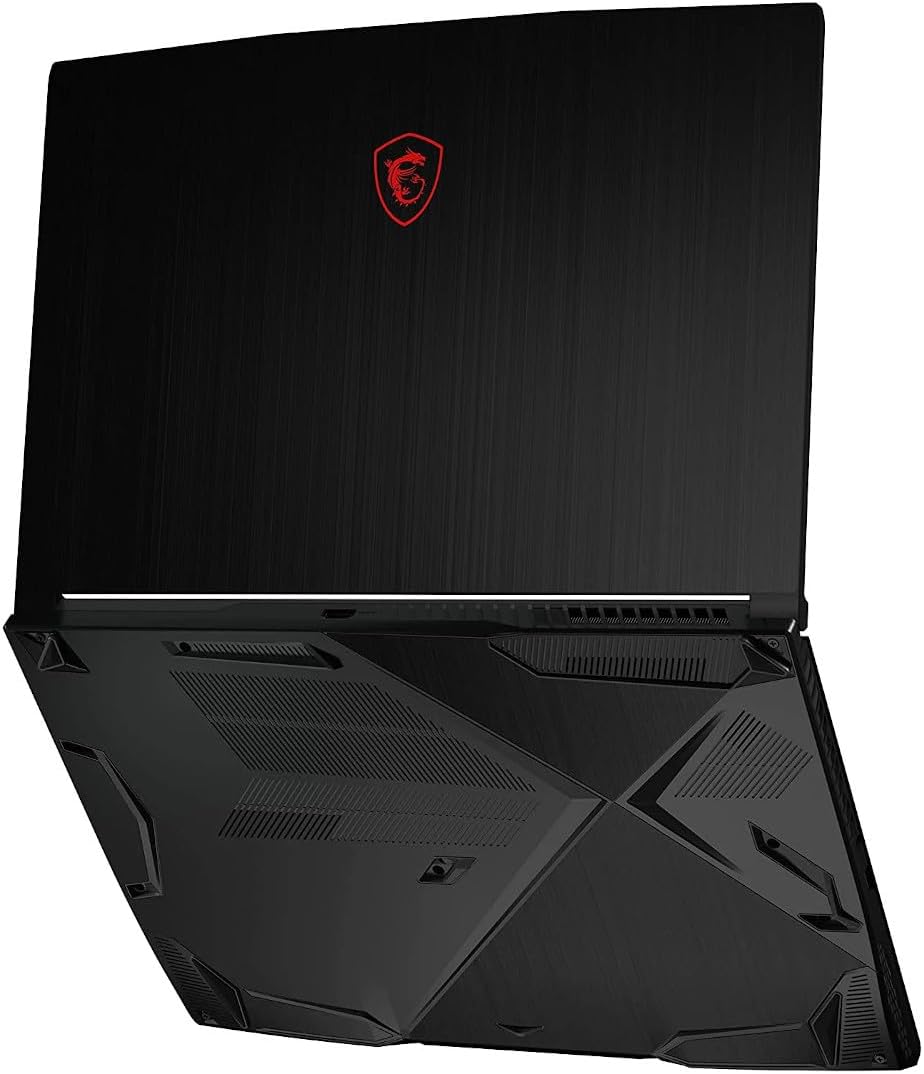 MSI GF63 Thin 15.6' Gaming Laptop, 144Hz FHD, Intel Core i5-11400H, NVIDIA GeForce RTX 3050 4GB, 16GB DDR4 Memory, 512GB NVMe SSD, Windows 11, Black, 11UC-1276US