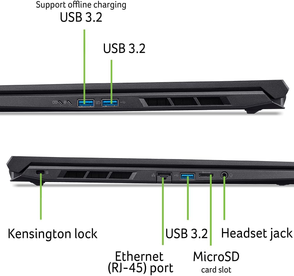 Acer Nitro V Gaming Laptop | Intel Core 9 Processor 270H | NVIDIA GeForce RTX 5070 Laptop GPU | 16' WUXGA IPS 180Hz Display | 32GB DDR5 | 1TB Gen 4 SSD | Wi-Fi 6 | Backlit KB | ANV16-72-933F