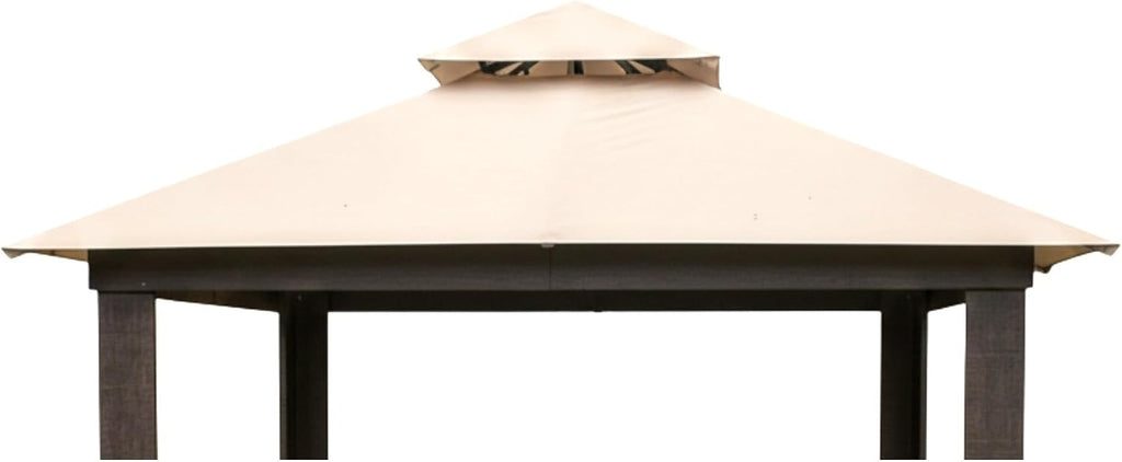 Garden Winds Reinforced Replacement Canopy Top Cover Compatible with The X002045IRZ EliteShade USA 12' x 12' Gazebo - Classic Sand, Riplock 500