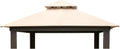 Garden Winds Reinforced Replacement Canopy Top Cover Compatible with The X002045IRZ EliteShade USA 12' x 12' Gazebo - Classic Sand, Riplock 500
