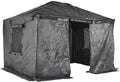 Sojag Universal Winter Cover for Gazebos, 10 ft. x 12 ft., Gazebo Accessories, Gray