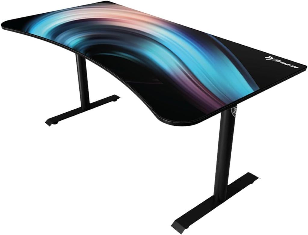 Arozzi Arena Gaming Desk Mat, Full Surface Custom Desk Pad, Interchangeable, Water Resistant & Washable Computer Desk Mouse Pad with Stitched Edges (D009)