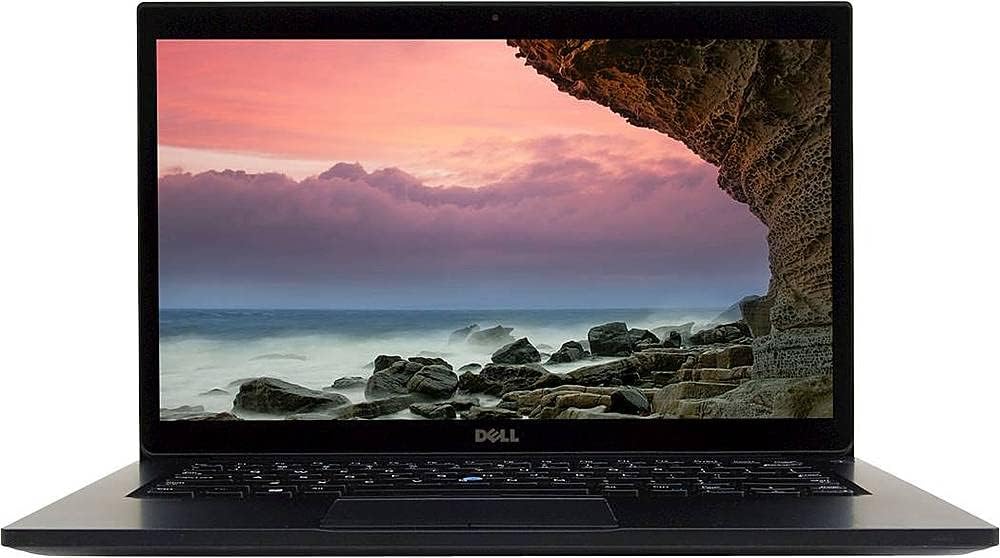 Dell Latitude 7480 14in FHD i5-6300U 16GB 256GB SSD Webcam Backlit Keyboard Black (Renewed)