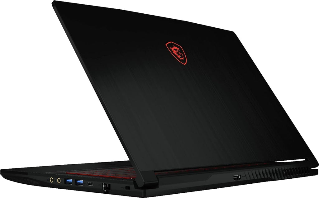 MSI GF63 Thin Gaming Laptop, 15.6' FHD 144Hz, Intel i5-11400H, RTX 3050, 16GB RAM, 512GB NVMe SSD, Windows 11, Aluminum Black