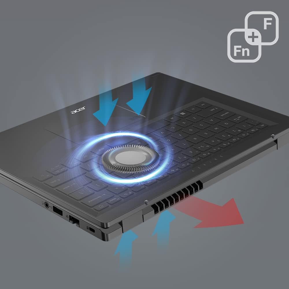 acer Aspire 5 14 Slim Laptop | 14' WUXGA (1920 x 1200) IPS |Core i5-1335U | Intel Iris Xe Graphics | 8GB LPDDR5 | 512GB Gen 4 SSD | Wi-Fi 6E | USB4/Thunderbolt 4 | Backlit KB | A514-56M-576D, Gray