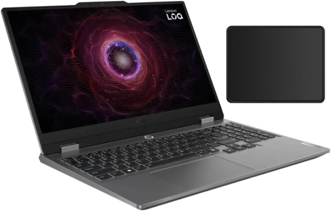 Lenovo LOQ 15.6' Full HD Gaming Laptop |AMD Ryzen 5 7235HS(Beat Intel Core i5-1155G7)|GeForce RTX 4050|Backlit| 12GB RAM DDR5 | 512GB SSD |Windows 11 Home |Bundle with Mouse Pad