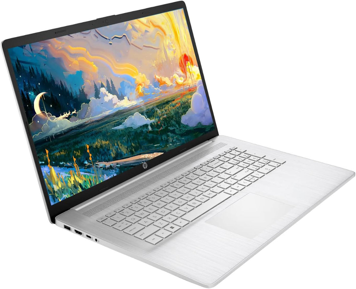 HP 17 Laptop, 17.3' HD+ Display, 11th Gen Intel Core i3-1125G4 Processor, 16GB RAM, 1TB SSD, Wi-Fi, HDMI, Webcam, Windows 11 Home, Silver