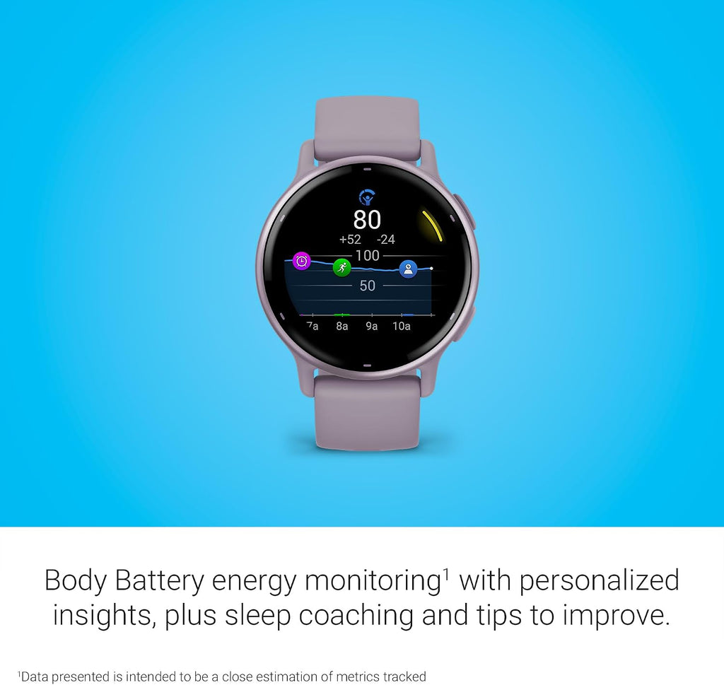 Garmin vívoactive 5, Health and Fitness GPS Smartwatch, AMOLED Display, Up to 11 Days of Battery (Renewed)