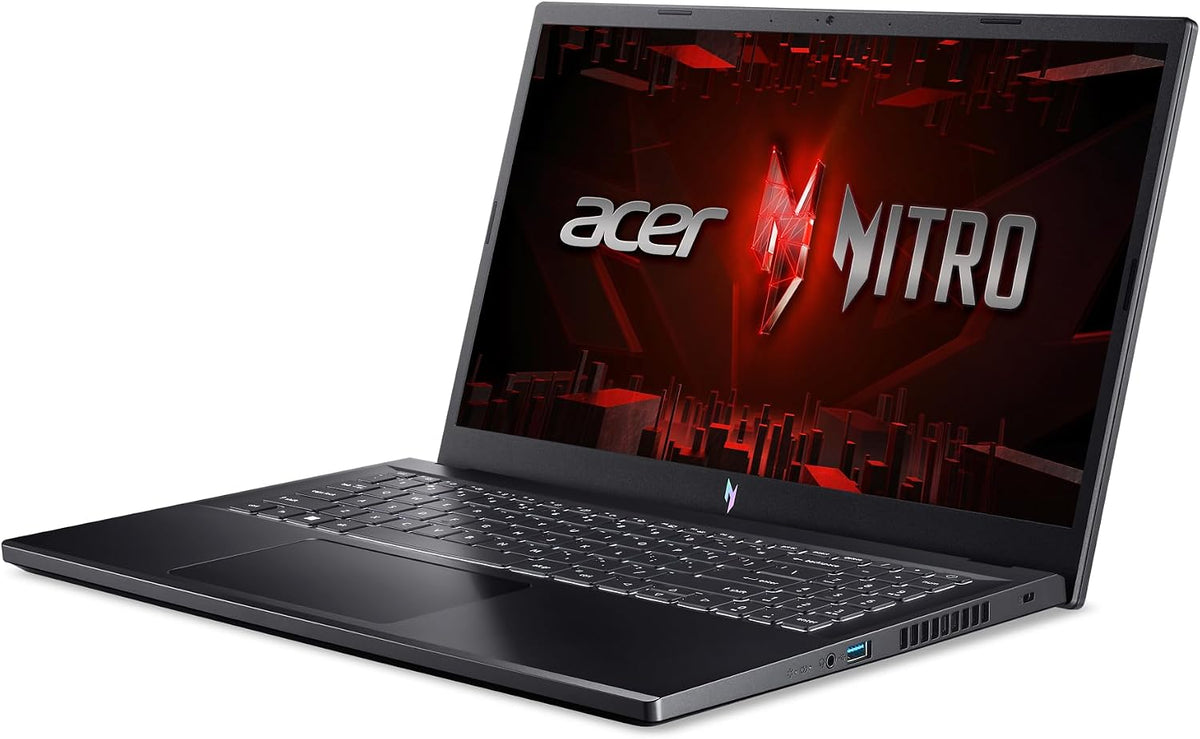 acer Nitro V Gaming Laptop | Intel Core i5-13420H Processor | NVIDIA GeForce RTX 4050 Laptop GPU | 15.6' FHD IPS 144Hz Display | 8GB DDR5 | 512GB Gen 4 SSD | WiFi 6 | Backlit KB | ANV15-51-51H9