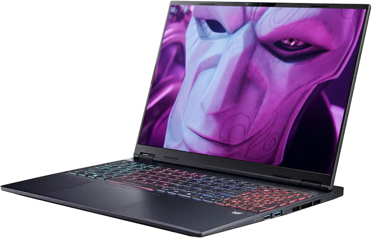 Acer Predator Helios Neo 16S AI Gaming Laptop, Intel Ultra 9 275HX, NVIDIA 5070Ti 12GB GDDR7, 16' 2.5K 240Hz 500nits 2ms OLED, 32 GB DDR5 5600MT/s, 2 TB SSD, RGB Backlit KB, Win 11 Pro, W/Accessories