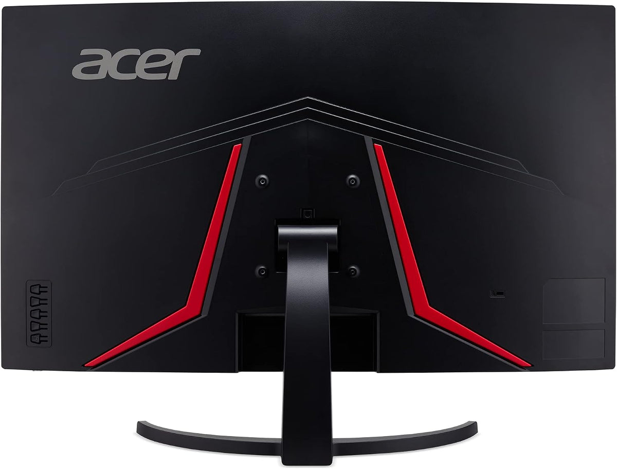 acer Nitro 31.5 Inch WQHD 2560 x 1440 1500R Curved Gaming Monitor | AMD FreeSync | Up to 180Hz Refresh | 1ms (VRB) | Tilt | One Display Port 1.4 & Two HDMI 2.0 | EDA323QU S3bmiiphx