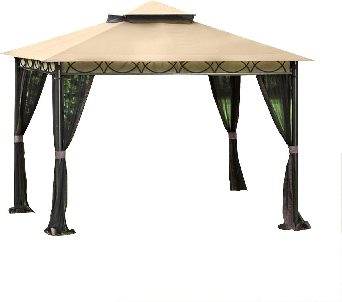 Garden Winds Replacement Canopy Top Cover for The Celeste Gazebo - RipLock 350