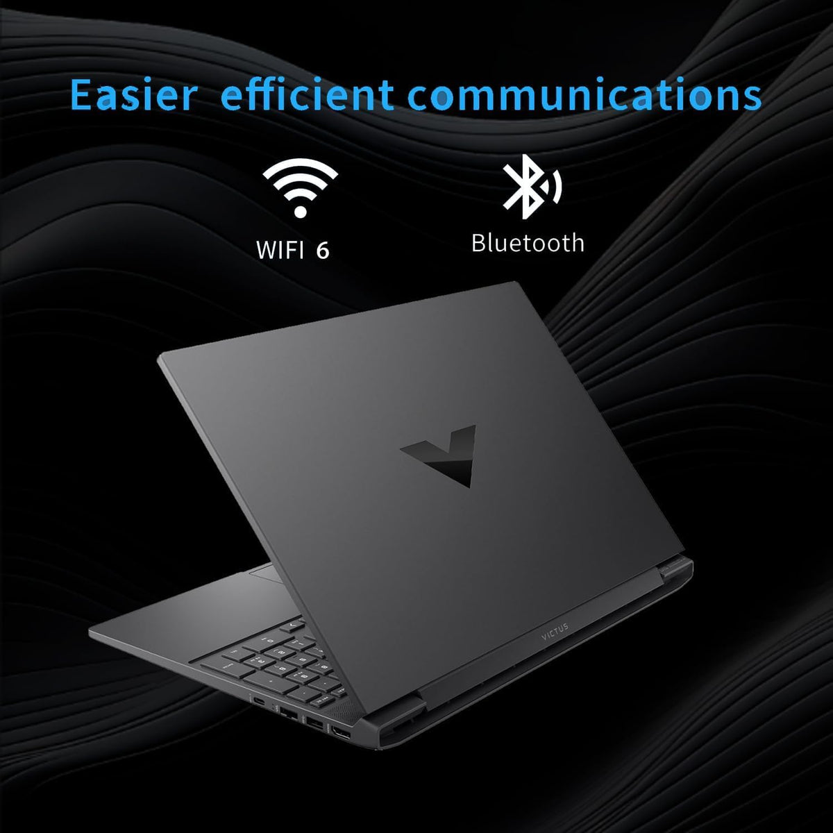 HP Victus Gaming Laptop, 15.6' FHD 144Hz, AMD Ryzen 5 7535HS, Radeon RX 6550M (Beats Nvidia GeForce RTX 3050), 32GB RAM 1TB SSD, Backlit Keyboard, Wi-Fi 6, Bluetooth, Windows 11 Home, Mica Silver