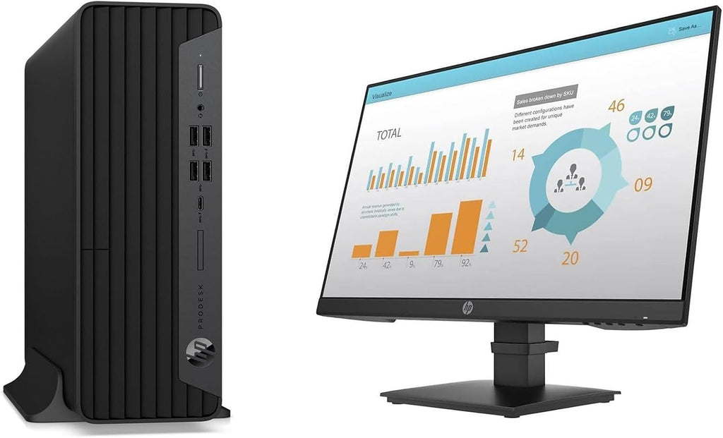 HP Prodesk 600 G6 Tower PC Desktop Computer, Intel Core i5-10500 Up to 4.50 GHz, 16GB DDR4 Ram, 512GB NVMe SSD, RGB Keyboard Mouse, Windows 11 Pro (Renewed)