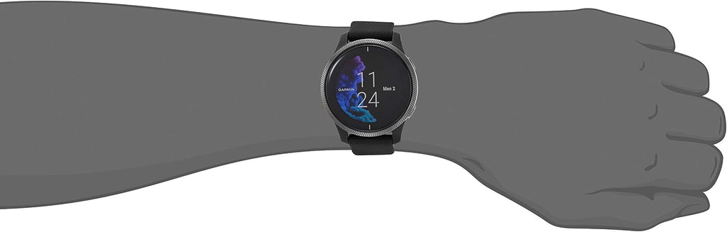Gamrin Unisex-Adult Venu Sportswatch, Refurbished, Black, Small