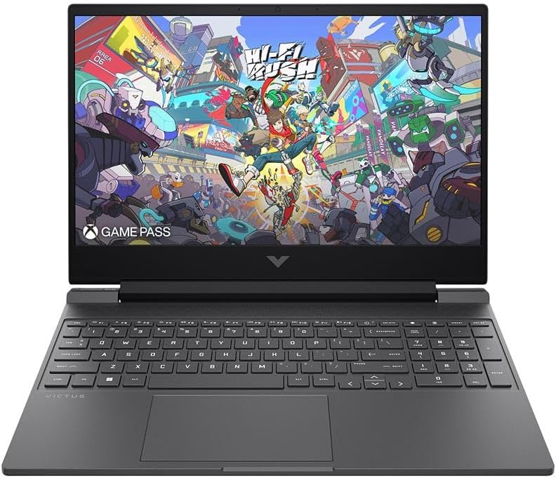 HP Victus 15.6' FHD IPS 144Hz Display Gaming Laptop, AMD Ryzen AI 7 350 2.0GHz; NVIDIA GeForce RTX 5060 8GB GDDR7; 16GB DDR5-5600 RAM; 1TB NVMe SSD; WiFi+LAN