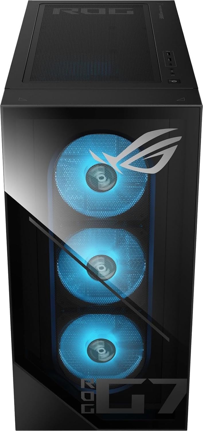 ASUS ROG Strix G700 Desktop 11TB Storage + SSD 128GB DDR5 RAM Win 11 Pro (Intel 15th gen Core Ultra 9 Processor Turbo Boost to 6.00GHz, NVIDIA GeForce 4060Ti RTX 8GB GDDR6) Gaming PC Computer G700TF