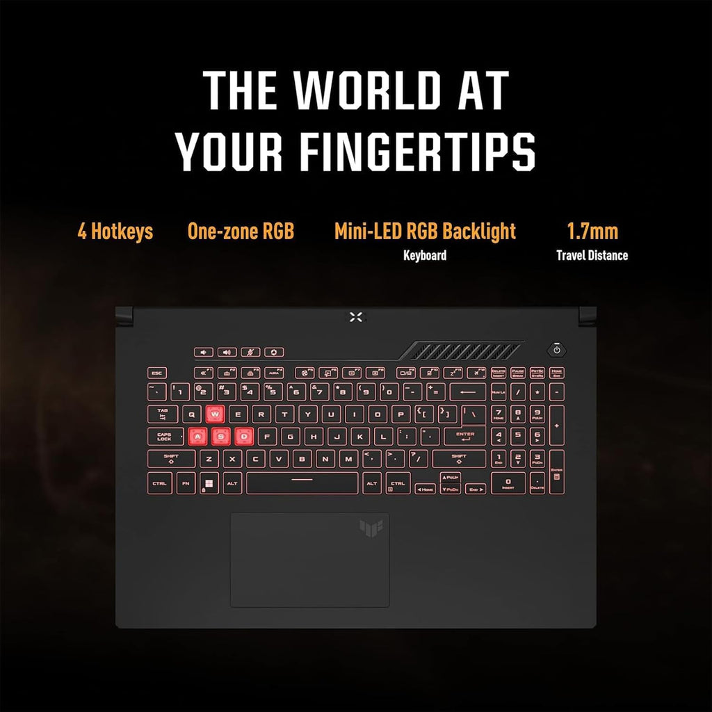 ASUS TUF A16 Gaming Laptop - AMD Ryzen 7 7445HS Beat i7-12650H - RTX 4050 - Backlit Keyboard RGB - 16' WUXGA 144Hz -64GB DDR5 RAM -2TB PCIe SSD -Windows 11 -Portatil Gamer PC Copilot -2025