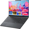 DUNHOO Laptop, 15.6 inch Laptops with N150 Processor(Beat to i3-1115G4, up to 3.6GHz), Gaming Laptop 16GB RAM 512GB SSD, Laptops Computer Metal Shell, Fingerprint Unlock, MINI HDMI 100W Webcam Numpad