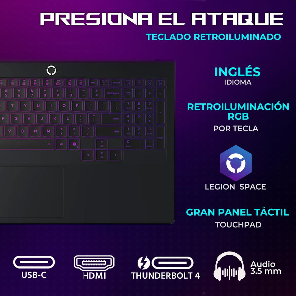 Lenovo Legion PRO 7I 16 Gaming Laptop Computer - Eclipse Black