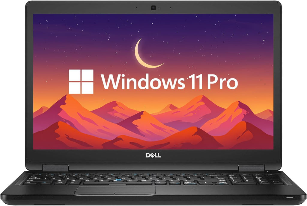 Dell Latitude 5590 15.6' Business Laptop Computer, Intel Quad Core i5-8350U Notebook PC, 8GB DDR4 RAM 256GB SSD, HDMI, Type-C, Webcam, Windows 11 Pro (Renewed)