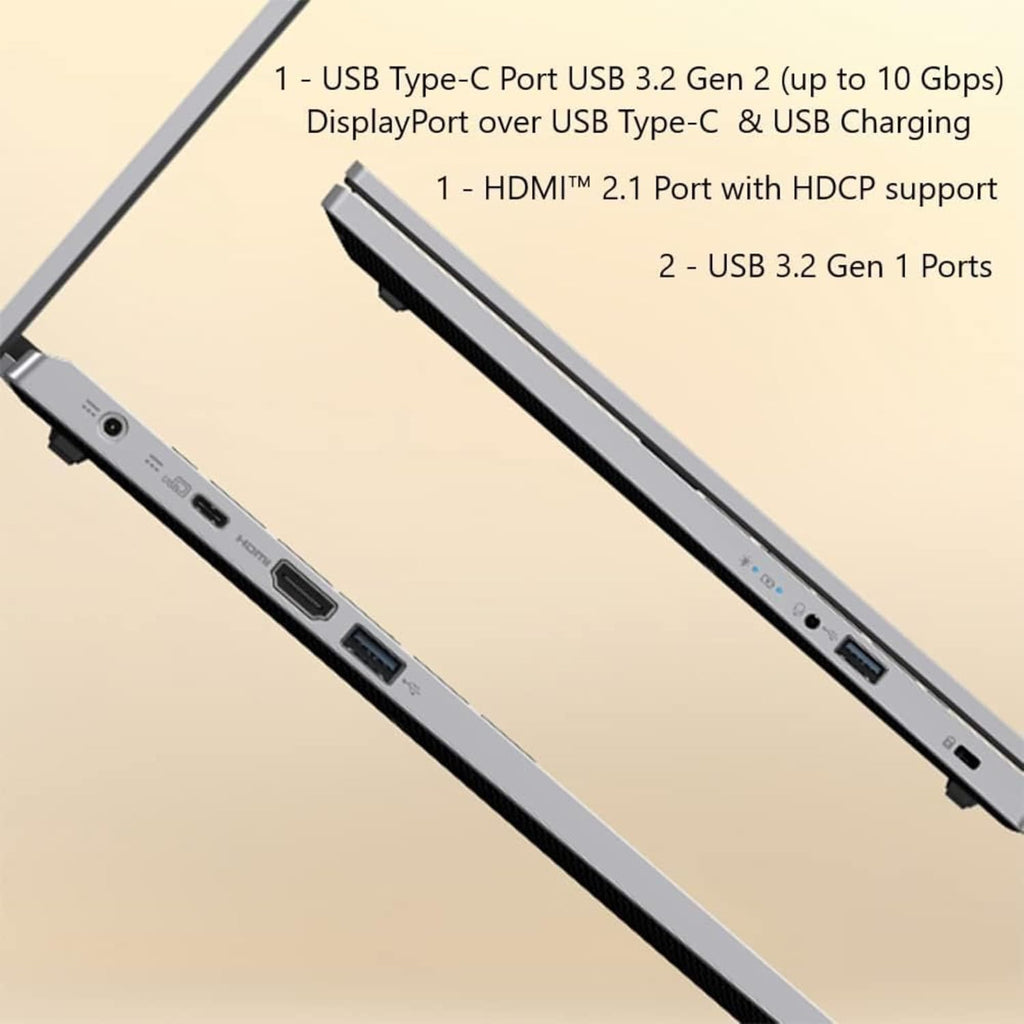 acer Aspire 3 Premium Laptop Computer Featuring Backlit Keyboard | AMD Ryzen 5 7430U CPU | 32GB RAM | 1TB SSD | 15.6' FHD Display | Fast Wi-Fi 6 | Webcam | Copilot AI Chat | Windows 11 Pro