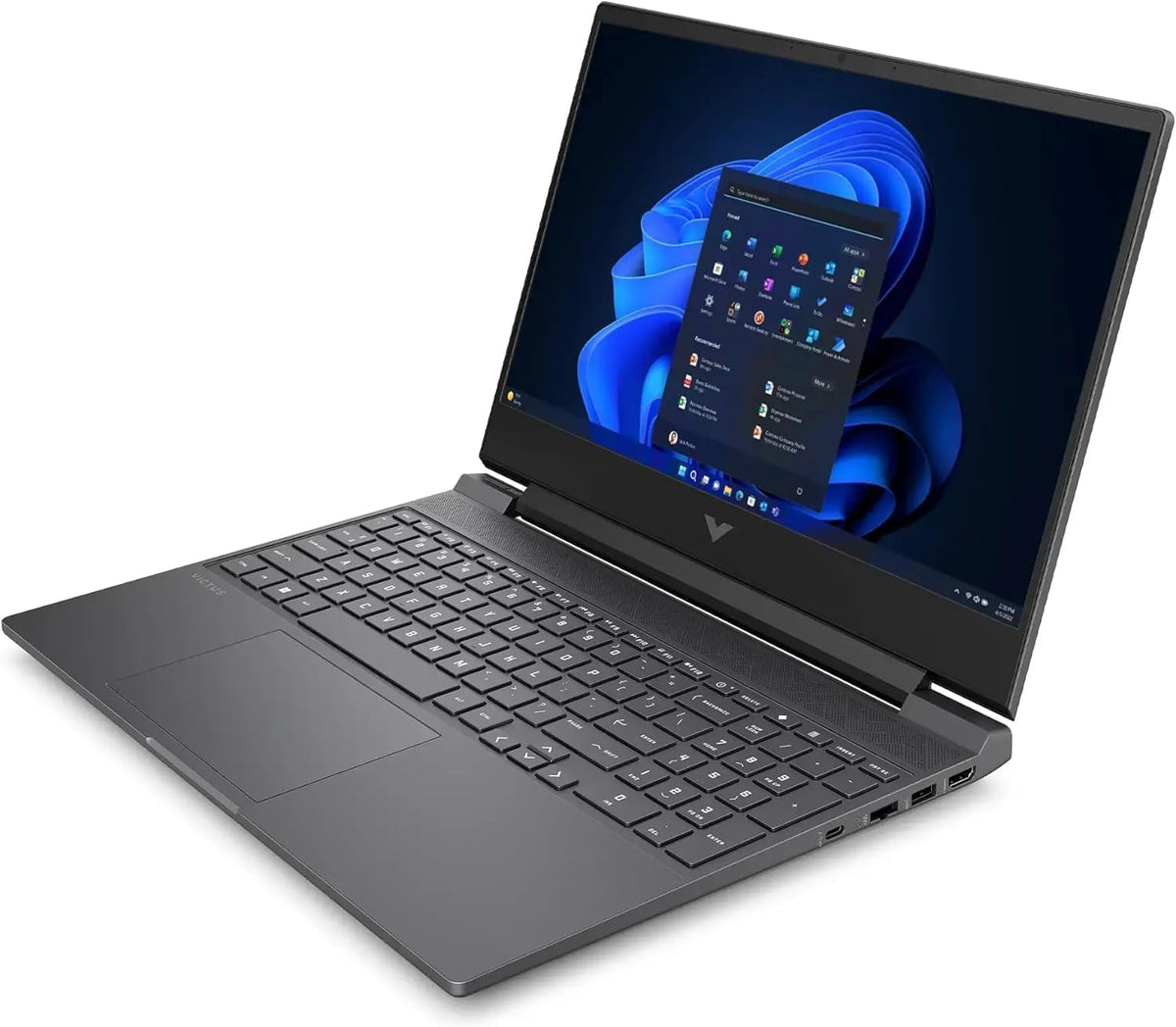 HP Victus 15 Gaming Laptop 15.6' FHD IPS 144Hz (AMD FreeSync Premium) AMD Hexa-core Ryzen 5 7535HS 16GB RAM 512GB SSD Radeon RX 6550M (>RTX3050) Backlit USB-C Fast Charging Win11 w/ICP Accessory